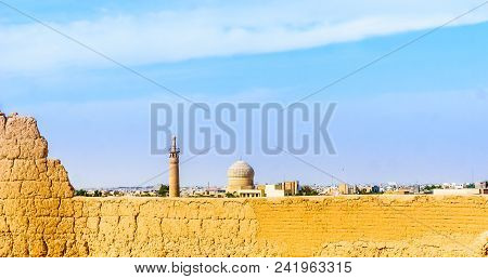 View On Tower Of Mosque In Maybod - Iran