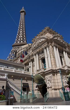 LAS VEGAS - 15 ago: Paris Las Vegas hotel su 15 agosto 2011 a Las Vegas, Nevada.  Inaugurato nel 1999, 
