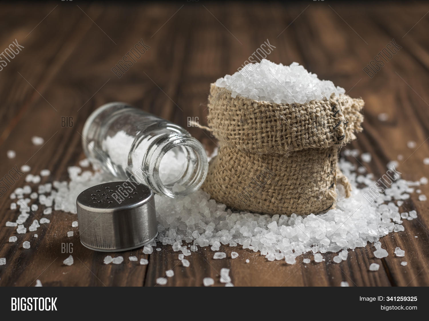 Bag Scattered Salt Image & Photo (Free Trial) Bigstock