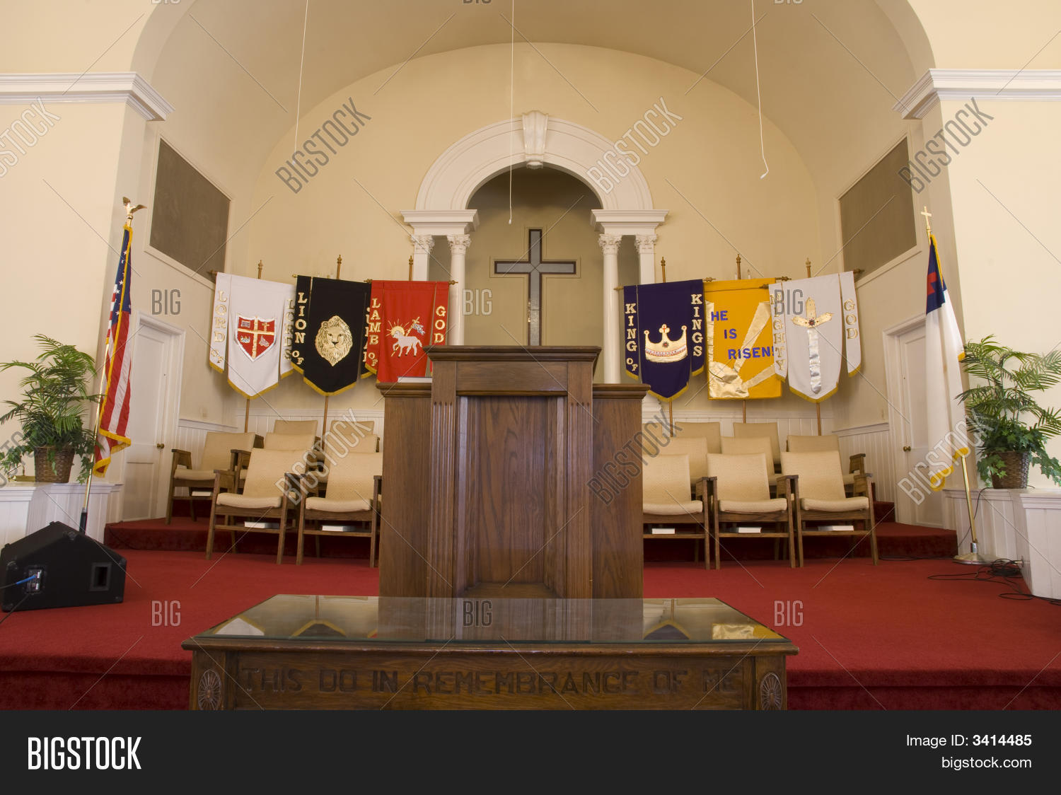 Church Podium Image & Photo (Free Trial) | Bigstock
