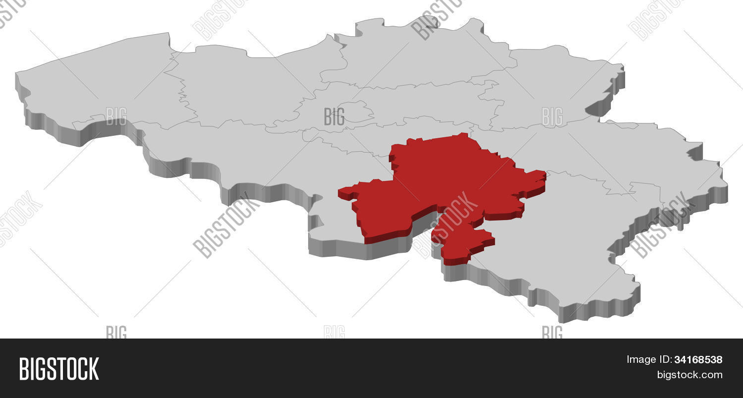 Map Belgium, Namur Image & Photo (Free Trial) Bigstock