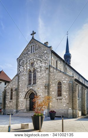 Saint-jean-baptiste Church Is A Church Located In La Roche-sur-foron, France