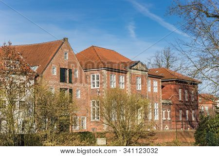 Historic Government Buildings In The Center Of Jever, Germany