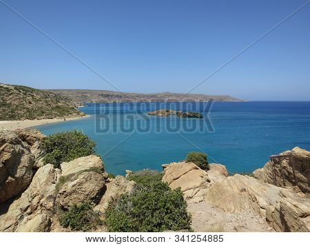 Stone Coast Around The Really  Beautiful Cliffs