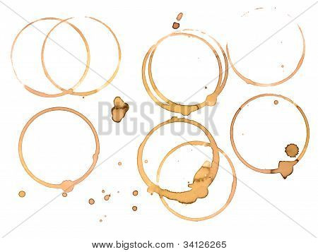 Tazza di caffè anelli