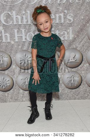 LOS ANGELES - DEC 07:  Mykal-Michelle Harris arrives for the Brooks Brothers Holiday Celebration Honoring St. Jude on December 07, 2019 in West Hollywood, CA