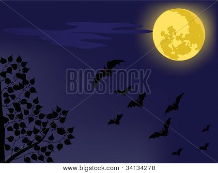 Halloween háttér. vektor