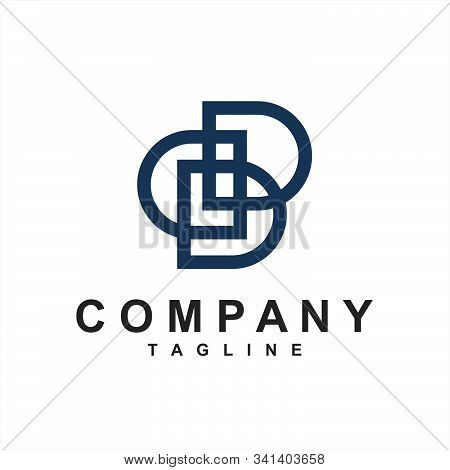 Simple Ddd Initials Company Logo And Vector Icon