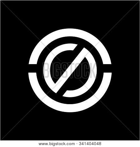 Simple Line Art Ccs, Os, So, Cso Initials Geometric Company Logo