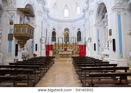 Kościół Dominikanów. Sternatia. Puglia. Włochy.
