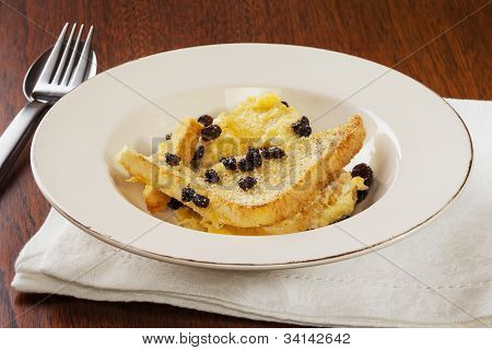 Leipää vanukas