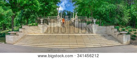 Cascading Stairs In Chisinau, Moldova