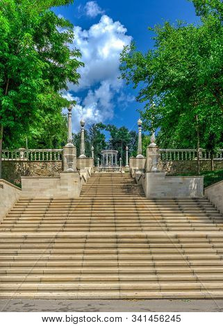 Cascading Stairs In Chisinau, Moldova