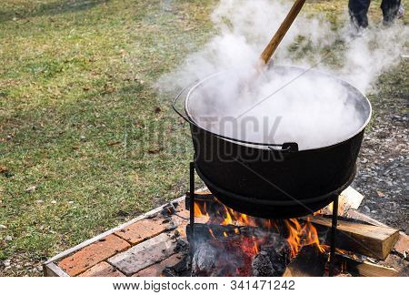 Boiler With Food