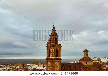 Panoramic View Of Osuna, Famous Town In The Province Of Sevilla, Andalusia, Spain