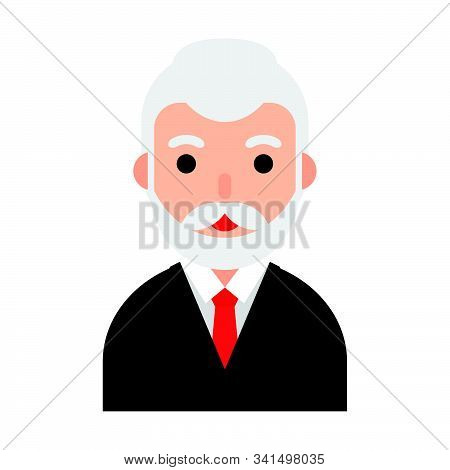 Muslim Avatar Vector Illustration, Muslim People Flat Icon