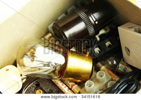 All'interno della scatola elettrica