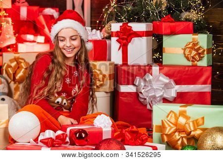 Santa Claus Residence. Present Delivery Service. Too Much Gifts. Big Sale At Holiday Shopping. Gift 