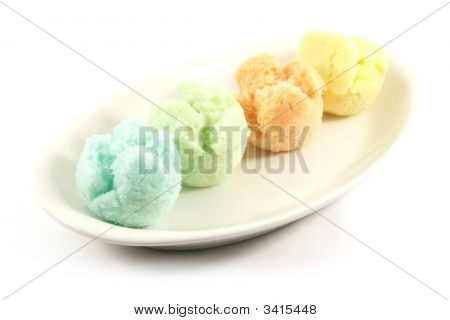 Assorterede is smag