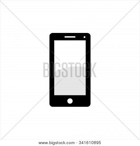 Mobile Phone Icon Isolated On White Background. Mobile Phone Icon In Trendy Design Style. Mobile Pho