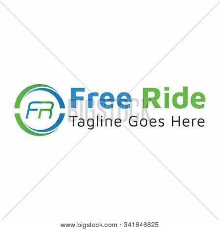 Ride Simple Logo Design Template. Letter Logo