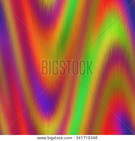 Ombre Bright Saturated Neon Pop Blurry Pattern