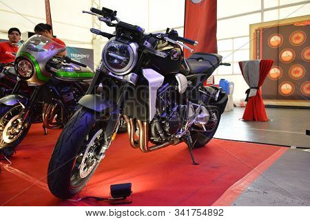 Pasig, Ph - Sept. 29: Honda Motorcycle At Philippine Moto Heritage Weekend On September 29, 2019 In 