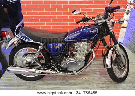 Pasig, Ph - Sept. 29: Yamaha Motorcycle At Philippine Moto Heritage Weekend On September 29, 2019 In