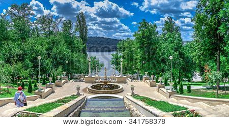 Cascading Fountains In Chisinau, Moldova