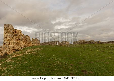 Gorzmaz Fortress A Very Cloudy Day In Soria