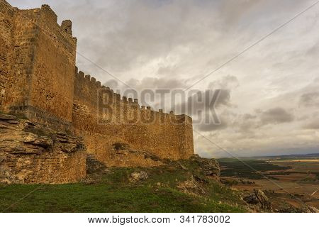 Gorzmaz Fortress A Very Cloudy Day In Soria
