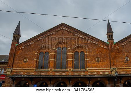 Copenhagen, Denmark: View Of The Copenhagen Central Station, A Railway Station Located In The Danish