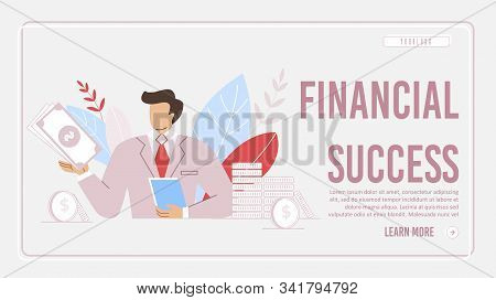 Achieving Financial Success Design Of Lading Page