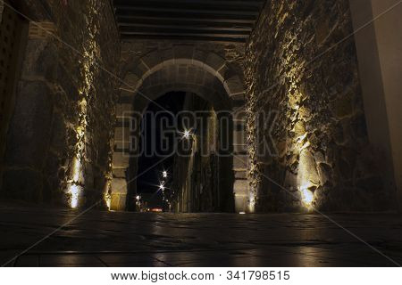 The Gate Of The Loyalists, Avila Walls, Avila, Spain