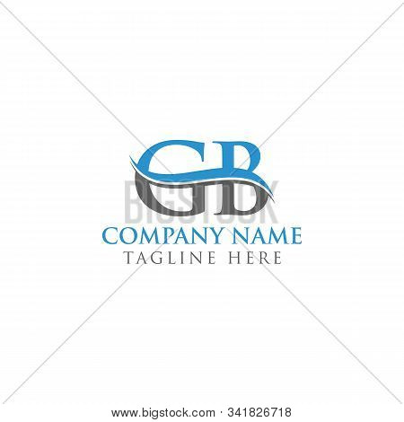 Gb Letter Type Logo Design Vector Template. Abstract Letter Gb Logo Design