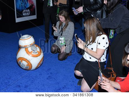 LOS ANGELES - DEC 16:  BB8 arrives for the âStar Wars: The Rise of Skywalkerâ Premiere on December 16, 2019 in Hollywood, CA                