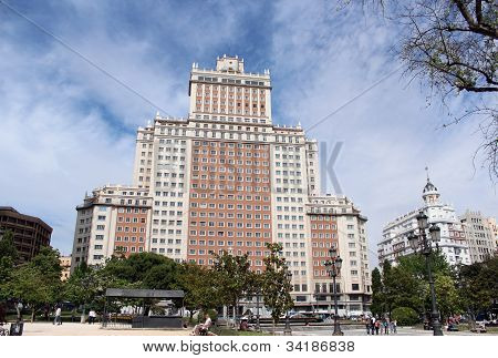 Edificio España In Madrid, Spain