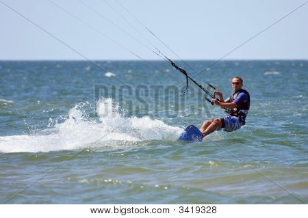 Kiteboarder