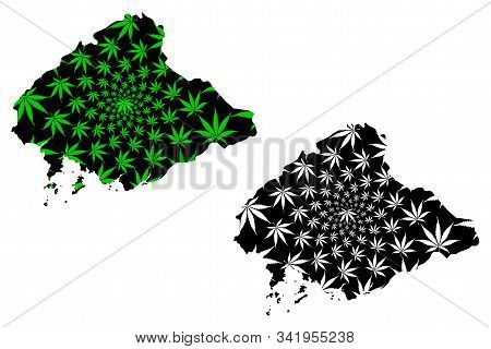 North Pyongan Province (democratic Peoples Republic Of Korea, Dprk, Dpr Korea) Map Is Designed Canna
