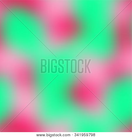 Ombre Bright Saturated Neon Pop Blurry Pattern