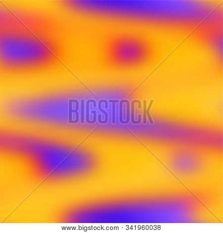 Ombre Bright Saturated Neon Pop Blurry Pattern
