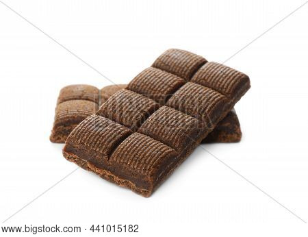 Sweet Hematogen On White Background. Nutrition Bars