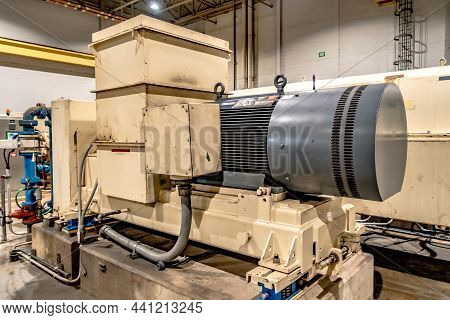 At A Wastewater Treatment Plan In Usa