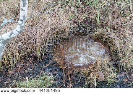 Vulcanic Mud Geysers Reservation Soos In Western Bohemia