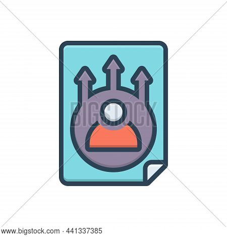 Color Illustration Icon For Career-opportunity Career Opportunity Chance Eventuality Occasion Conven