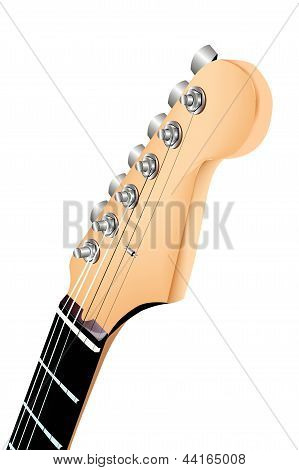 Gitara elektryczna.