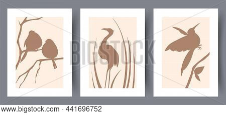 Printable Wall Art Vector Poster Set Vector.