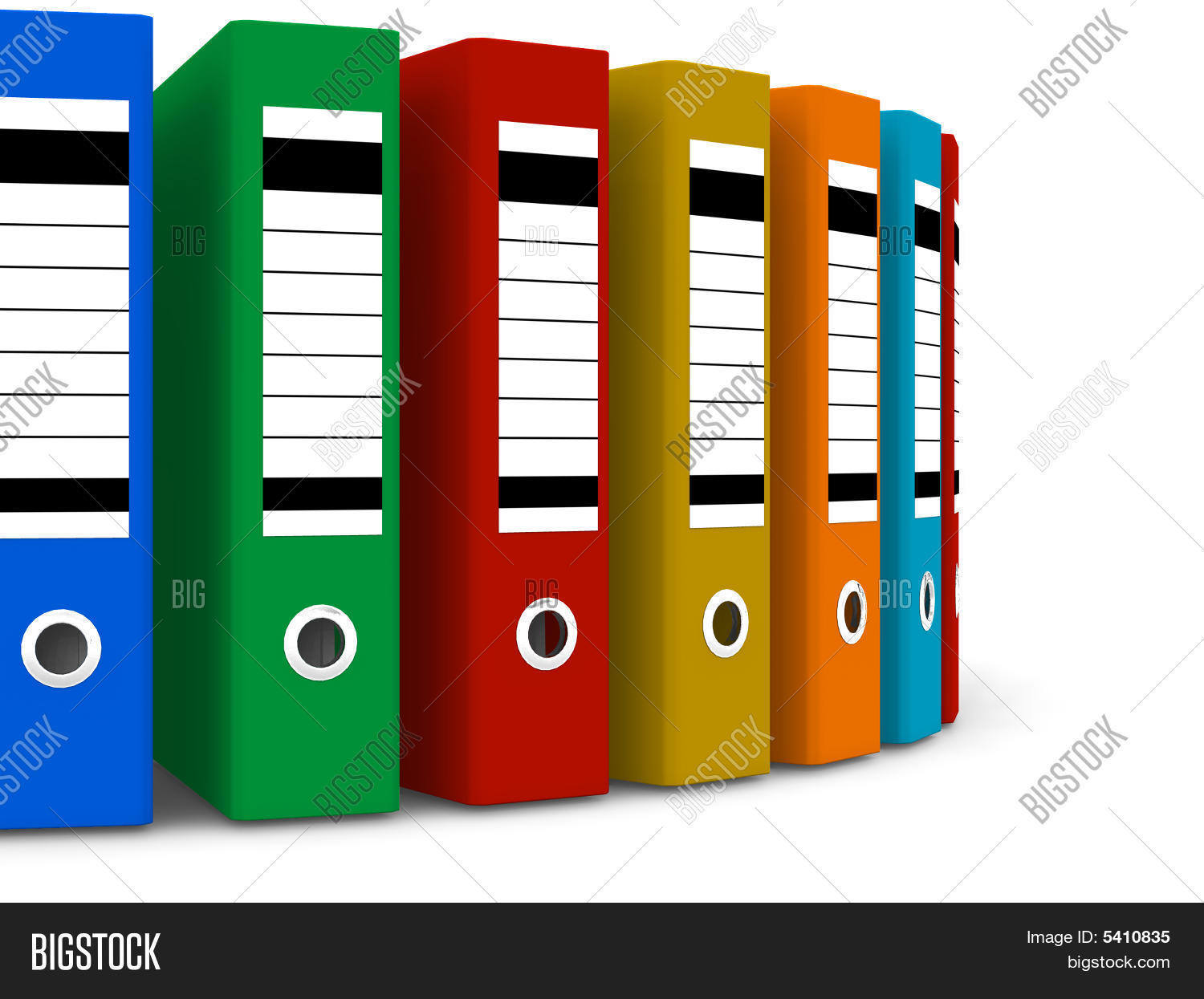 Color Folders Image & Photo (Free Trial) | Bigstock