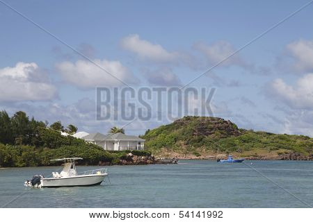 Grand Cul de Sac Bay at St. Barts, French West Indies
