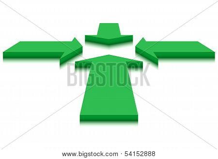Four Arrows In One Point